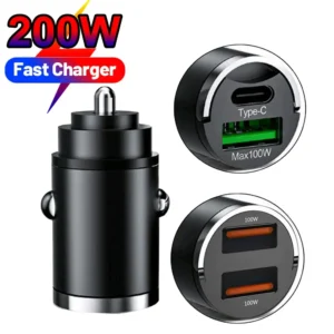200W Mini Dual-Port Fast Charger