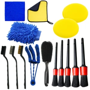 15 Piece Auto Detail Cleaning Brush Kit