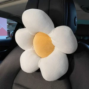 Fluffy Sunflower Headrest Neck Pillow