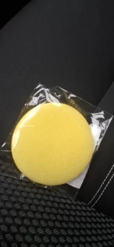 1/2/5Pcs Car Foam Sponge Wax Applicator Cleaning Detailing Pads Car Waxing Polishing Pad 10cm Car Wash Care Cleaning Kit photo review