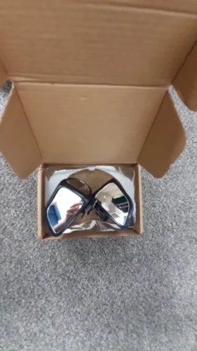 2Pcs Car Rearview Mirrors 360&deg; Blind Spot Mirror Adjustable Rotatable Convex Wide-angle Clear Rearview Safety Mirror Accessories photo review