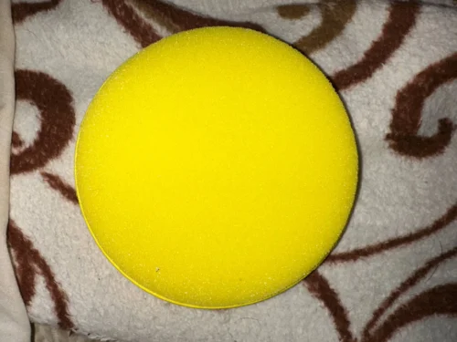 1/2/5Pcs Car Foam Sponge Wax Applicator Cleaning Detailing Pads Car Waxing Polishing Pad 10cm Car Wash Care Cleaning Kit photo review