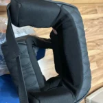 HOT Car Neck Pillow PU Leather Lumbar Waist Support For Seat Memory Backrest Headrest Cushion Auto Gadget Accesorios Interior photo review