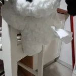 1pc Universal Car Tissue Hanger Doll Cute Creative Hanging Tissue Holder Plush Vehicle Tissue Case  Paper Box photo review