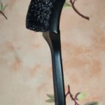 Car Tire Brush Black Bristled Wheel Hub Cleaning Brush Multifunctional Wheel Hub Steel Ring Foot Pad Fabric Cleaning Brush photo review