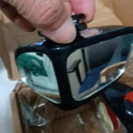 2Pcs Car Rearview Mirrors 360&deg; Blind Spot Mirror Adjustable Rotatable Convex Wide-angle Clear Rearview Safety Mirror Accessories photo review