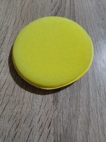 1/2/5Pcs Car Foam Sponge Wax Applicator Cleaning Detailing Pads Car Waxing Polishing Pad 10cm Car Wash Care Cleaning Kit photo review