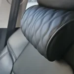 HOT Car Neck Pillow PU Leather Lumbar Waist Support For Seat Memory Backrest Headrest Cushion Auto Gadget Accesorios Interior photo review