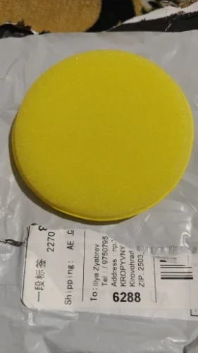 1/2/5Pcs Car Foam Sponge Wax Applicator Cleaning Detailing Pads Car Waxing Polishing Pad 10cm Car Wash Care Cleaning Kit photo review