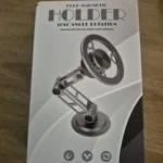 Car Phone Holder With Vacuum Magnetic Suction Cup Foldable Adjustable Arm Phone Stand 360&deg; Rotatable Navigation GPS For Bathroom photo review