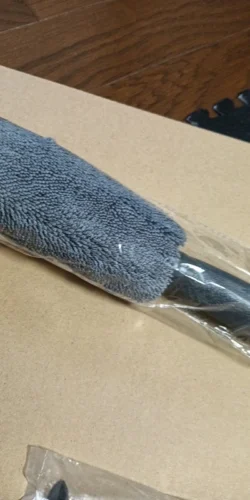 Microfiber Car Tire Brush - Effective Wheel Hub and Rim Cleaner - Perfect for Car Maintenance, Detailing, and Cleaning Supplies photo review