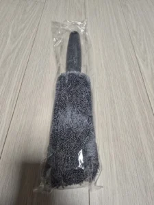 Microfiber Car Tire Brush - Effective Wheel Hub and Rim Cleaner - Perfect for Car Maintenance, Detailing, and Cleaning Supplies photo review