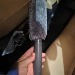Microfiber Car Tire Brush - Effective Wheel Hub and Rim Cleaner - Perfect for Car Maintenance, Detailing, and Cleaning Supplies photo review